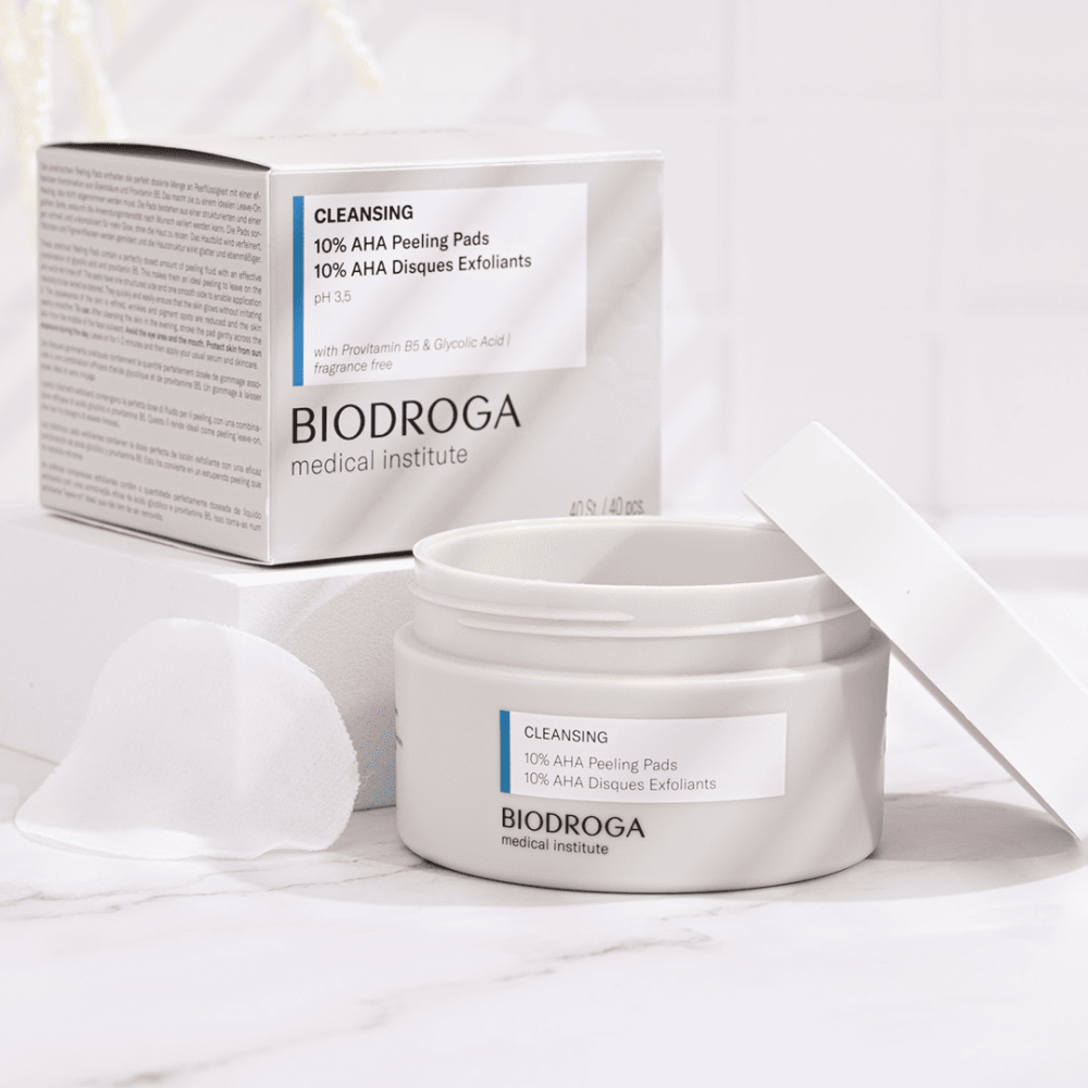 Biodroga Medical Institute 10% AHA Peeling Pads (Glycolic)- 40 pads - Image 3